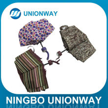3 folding manual open umbrella