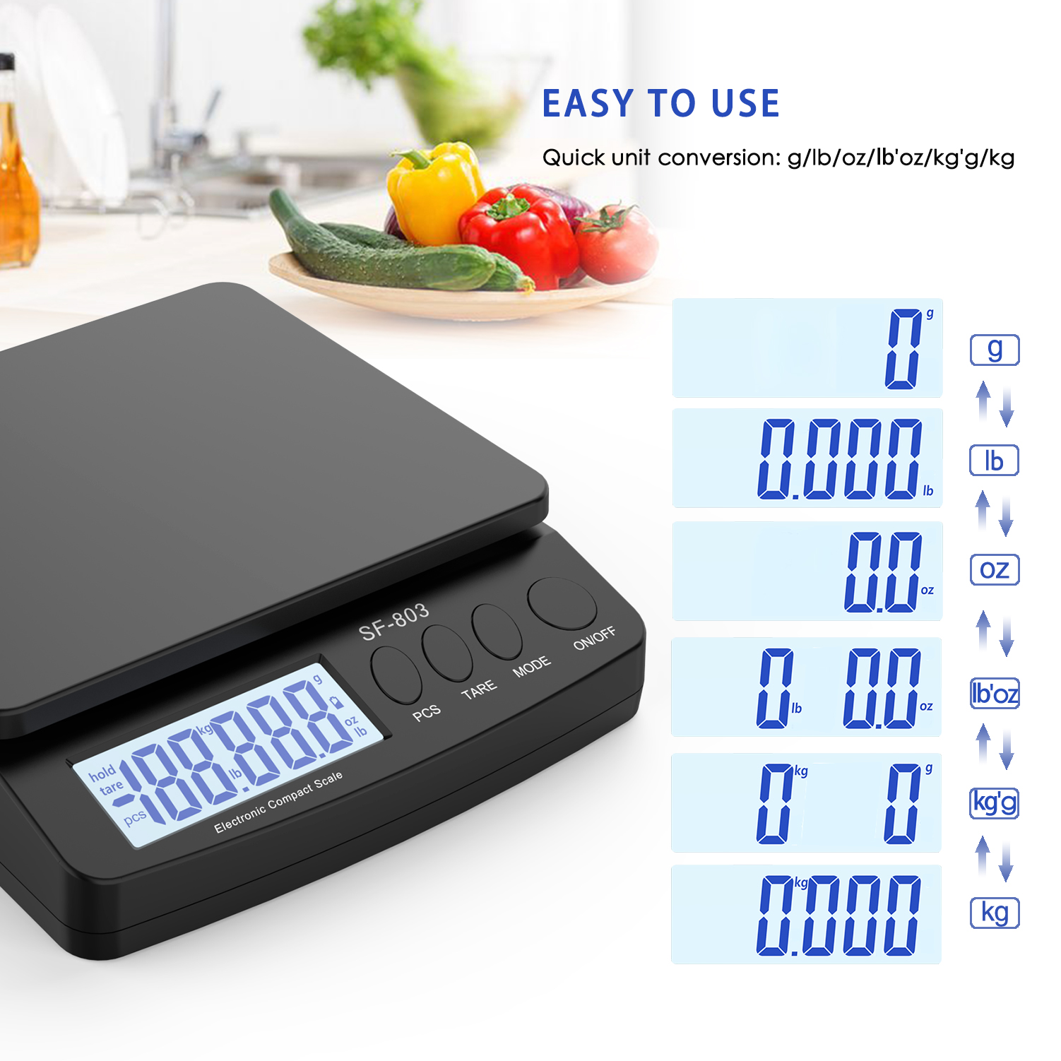 SF-803 Hot Digital mail Postal Weighing Scale 30kg