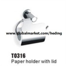 Paper holder with lid