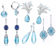 Silver Earring, CZ Crystal Diamond 925 Sterling Silver Earring, Silver Earring Settings Fashion Jewelry PT9009