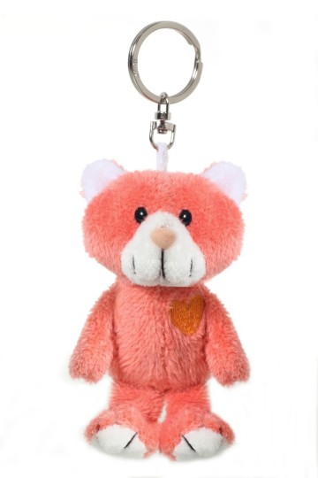 plush stuffed cat keychain , plush keychain cat , plush cat keychain