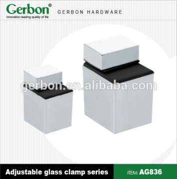 bathroom glass holding brackets