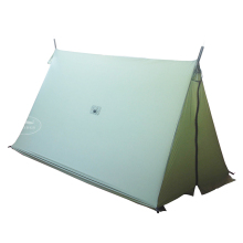 Lightweight 1-Person A-Frame Triangle Ridge Tent with Double Silicone Treatment