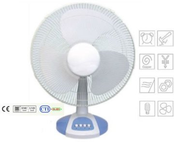 12" Table Fan with ROHS