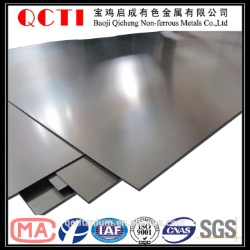 astm b265 Gr2 mirror surface cp titanium plate