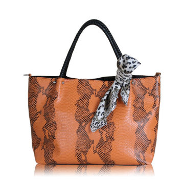 Elegant And Active Floral Leather Totes Handbags , Womens Crossbody Bags