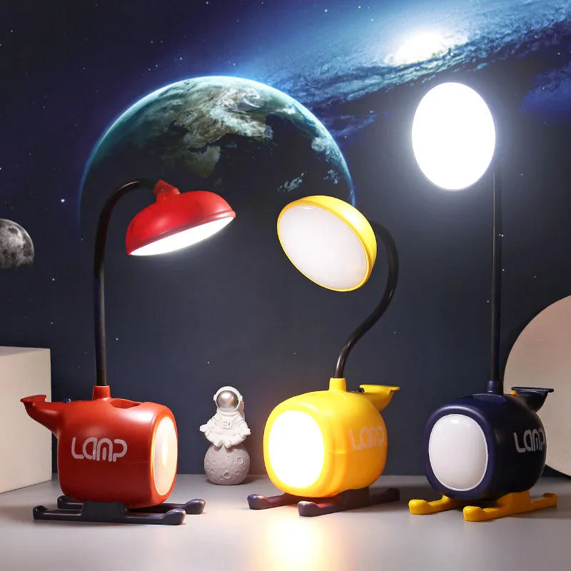 Study Lamp USB Rechargeable Eye Protection Table Lamp Students Learning Light