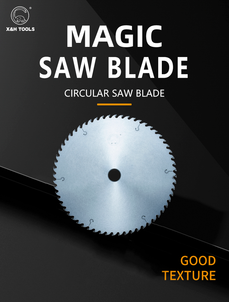 Acrylic Tct Circular Saw Blade for PVC Cutting