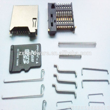 SIM card holder, card spring