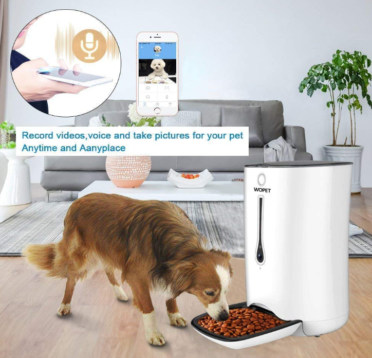 Wi-Fi Enabled Smart Pet Feeder