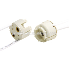 GU6.5 HID halogen ceramic lampholder GU6.5 female Adapter with wires