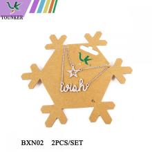 STAR SHAPE FASHION NECKLACE SET