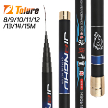 Super Hard Big Fish Carbon Fiber Carp Fishing Rods 8M-15M - Telescopic Fishing Rods from Taiwan