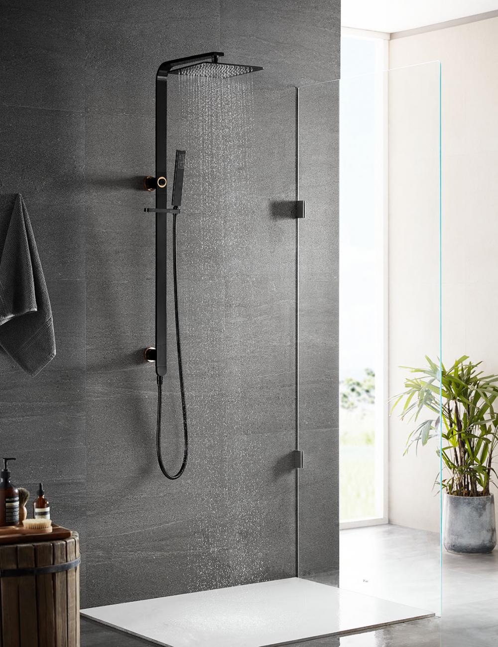 Square Shower Set for Multi-Mode Shower