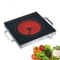 Single Glass Hotplate with Knob Electric Ceramic Cooker