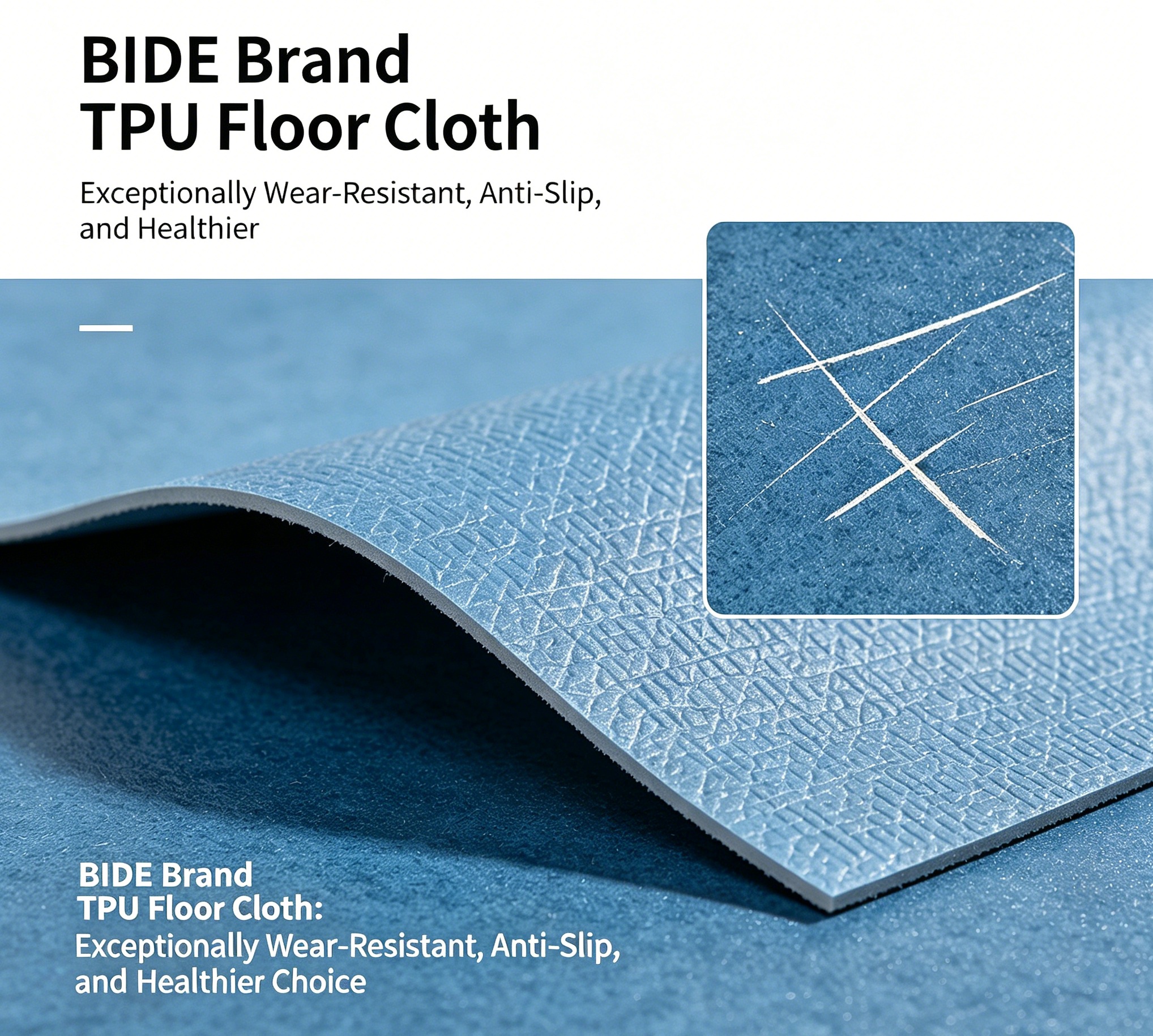 Bide TPU Dabaqa aadka u Xidhan-U adkaysta, Caddaynta Sibidhka, iyo Ka caafimaad badan3 Bide TPU Flooring Highly Wear-Resistant, Slip-Proof, and Healthier3