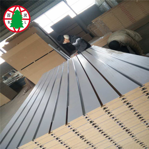 25 mm grooved mdf melamine slot mdf