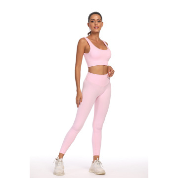 Vestuário de ioga para mulher flex Jacquard Seamless