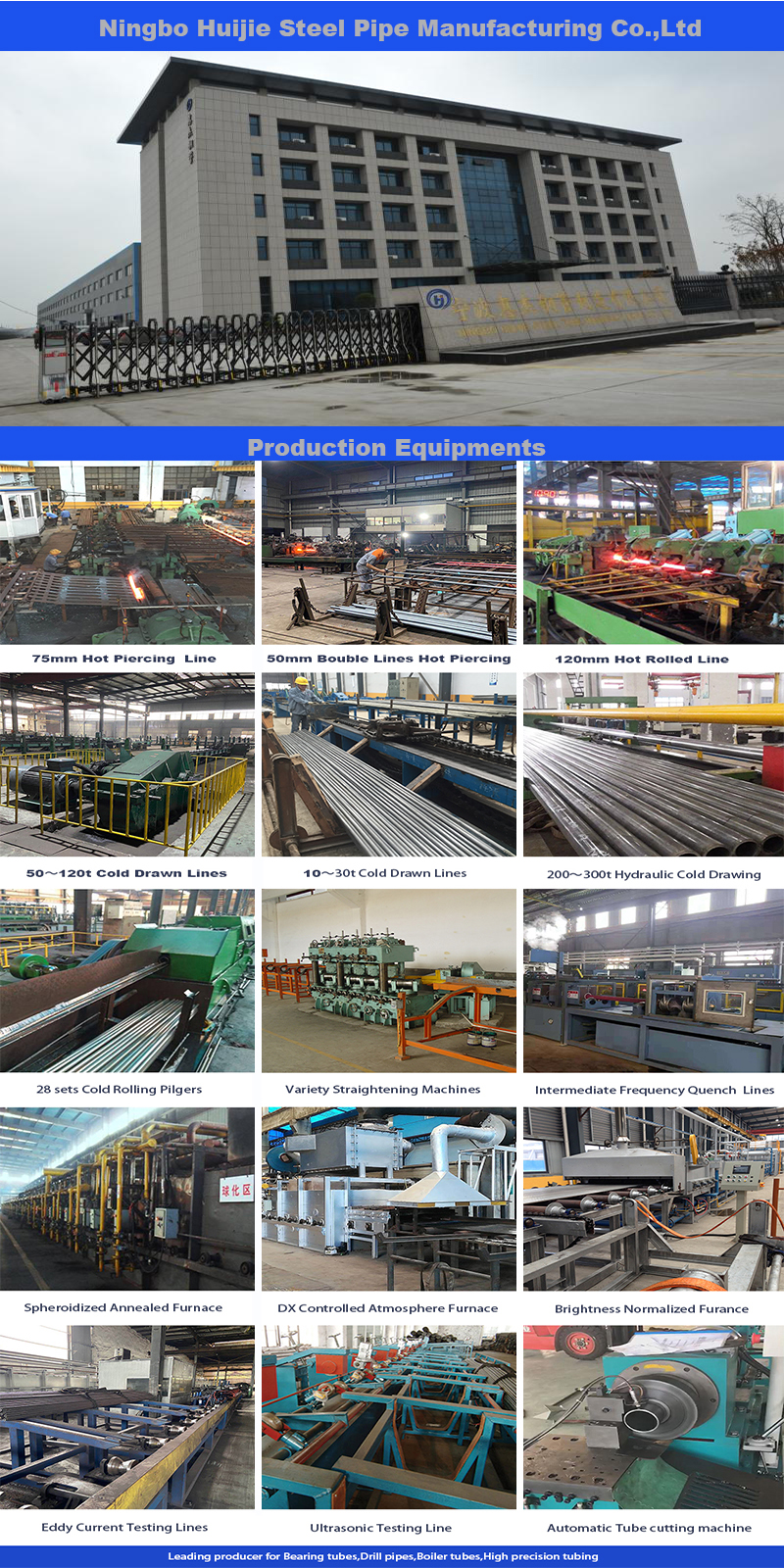 Huijie Bearing Tubes Equipment