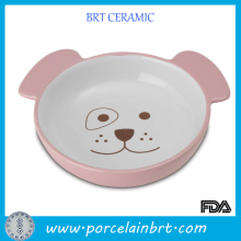 Lovely doggy feeder pink dog bowl