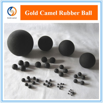 Black Rubber Ball