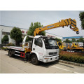 6 Ton Dongfeng Tow Truck tare da Crane