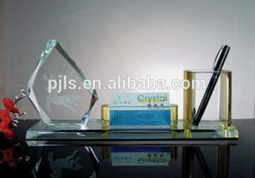 Pen Holder Crystal Office Desk Decoration Accessory