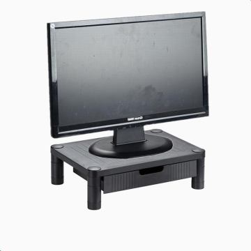 Nieuw ontwerp Verstelbare plastic monitor Riser met lade