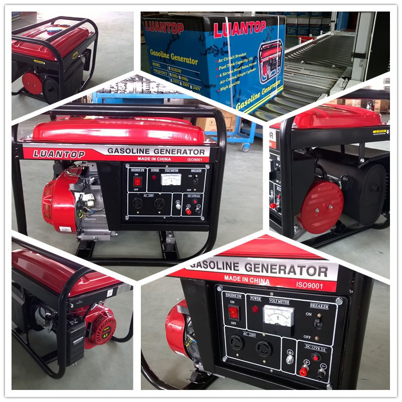 electric gasoline generator single phase, generator 3 kw for sale