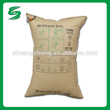 Brown kraft paper protective inflatable kraft paper dunnage air bag