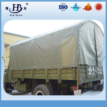 High quality pvc truck tarp with metal rings