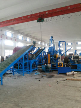 6000ton Per Year Used Tire Recycling Machine For Passenger , Truck Tires
