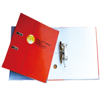 Assorted Color 2-Ring Binders and File Folders