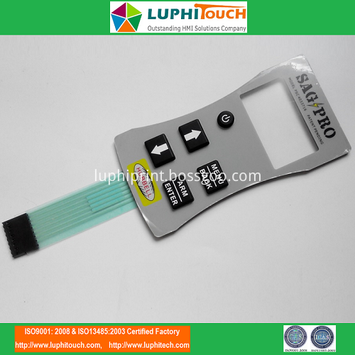 Handheld Device Rubber Keypad Switch