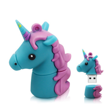 Pen Drive de unicornio de dibujos animados de nuevo estilo