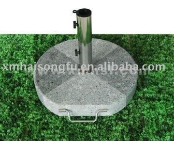 Umbrella stone base(granite base)