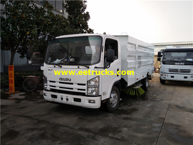 Airport Runway Sweeper Truck