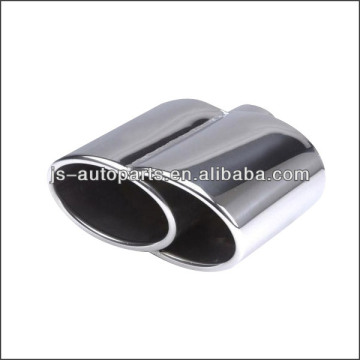 Semi Oval Exhaust TailPipe Stainless steel Exhaust Tip