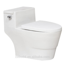 Water saving ceramic one piece closet