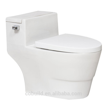 Water saving ceramic one piece closet