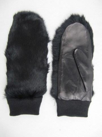 Lady Fashion Leather Gloves (JYG-23012)