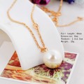 Laatste hoge kwaliteit Vogue Noble grote Pearl voor vrouwen Pendant Necklaces