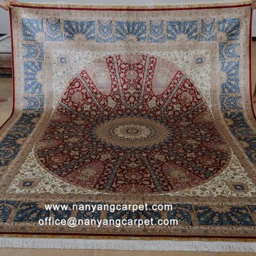 8'x10' Handwoven? Pure Silk Oriental Carpet