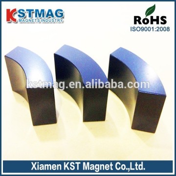 Arc shape blackepoxy Neodymium Magnets