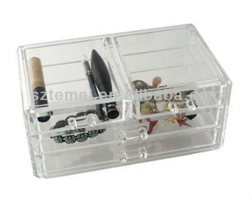 Glam Acrylic Jewellery Box 4 Drawer