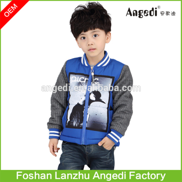boys clothes sublimated puffer kids bomber jackets wholesale children winter down jacket