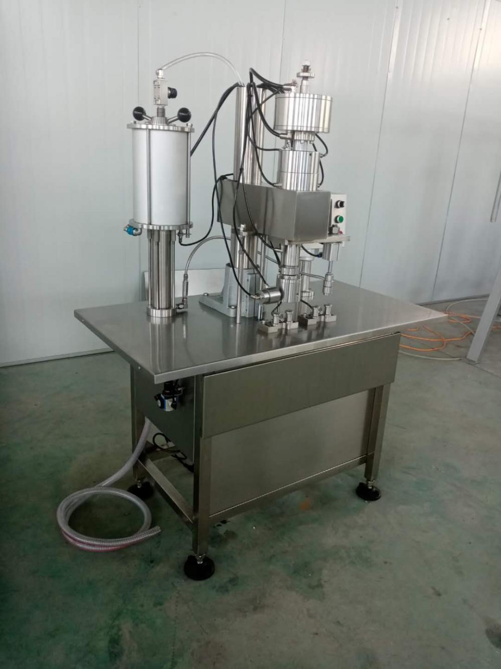 Semi Automatic Aerosol Filling Machines Plc High 1