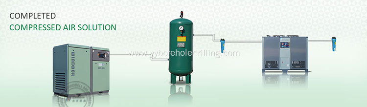 Two Stage Screw Air Compressor for piling
