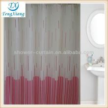 simple textile periodic table shower curtain