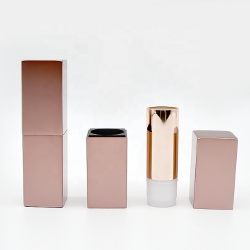 Custom Square Magnetic Lipstick Tubes and Refills Packaging